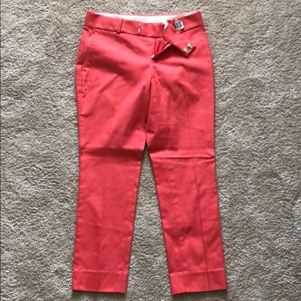 Banana republic cropped linen pant sz 00p